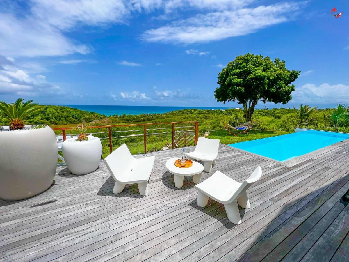 The View - Magnifique Villa Face A La Mer Sainte-Anne  Bagian luar foto